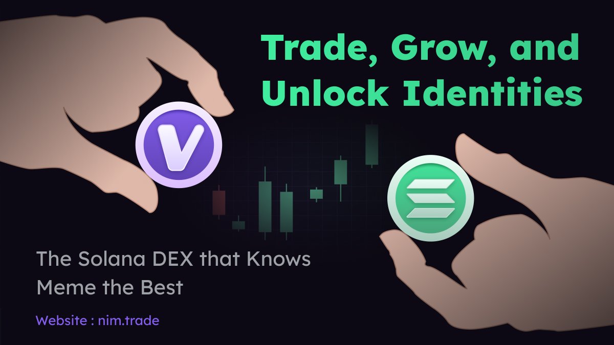 Whitelist is now open!
Want early access to [nim.trade]? Join our whitelist campaign now:
How to join:
✅Follow us
✅Like this post
✅Retweet this post
The first 50 lucky users will be whitelisted!
Trade early, win from the start, and grow with us.
Whitelisted users