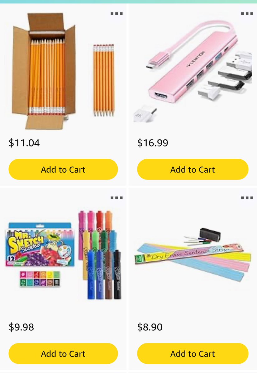 Rachel 3rd grade teacher (@rhildebrand23) on Twitter photo <a href="/support_a_teach/">Courtney Jones</a> Thank you Courtney! Iβm hoping for some help to #clearthelist. My students and I appreciate any help and support.
π½ New York City
π 3rd grade
π©βπ 32 students
π©βπ« 28 years teaching
amazon.com/hz/wishlist/lsβ¦ <a href="/support_a_teach/">Courtney Jones</a> Thank you Courtney! Iβm hoping for some help to #clearthelist. My students and I appreciate any help and support.
π½ New York City
π 3rd grade
π©βπ 32 students
π©βπ« 28 years teaching
amazon.com/hz/wishlist/lsβ¦