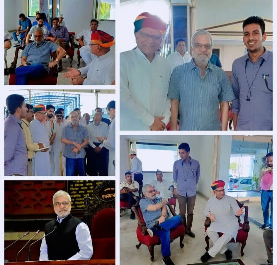 पूर्व विधानसभा स्पीकर एवं नाथद्वारा पूर्व विधायक श्री सी.पी जोशी जी को जन्मदिन की हार्दिक बधाई एवं शुभकामनाएं। मैं ईश्वर से आपके उत्तम स्वस्थ एवं दीर्घायु की कामना करता हूँ।
<a href="/drcpjoshi/">Dr. C.P. Joshi</a>
