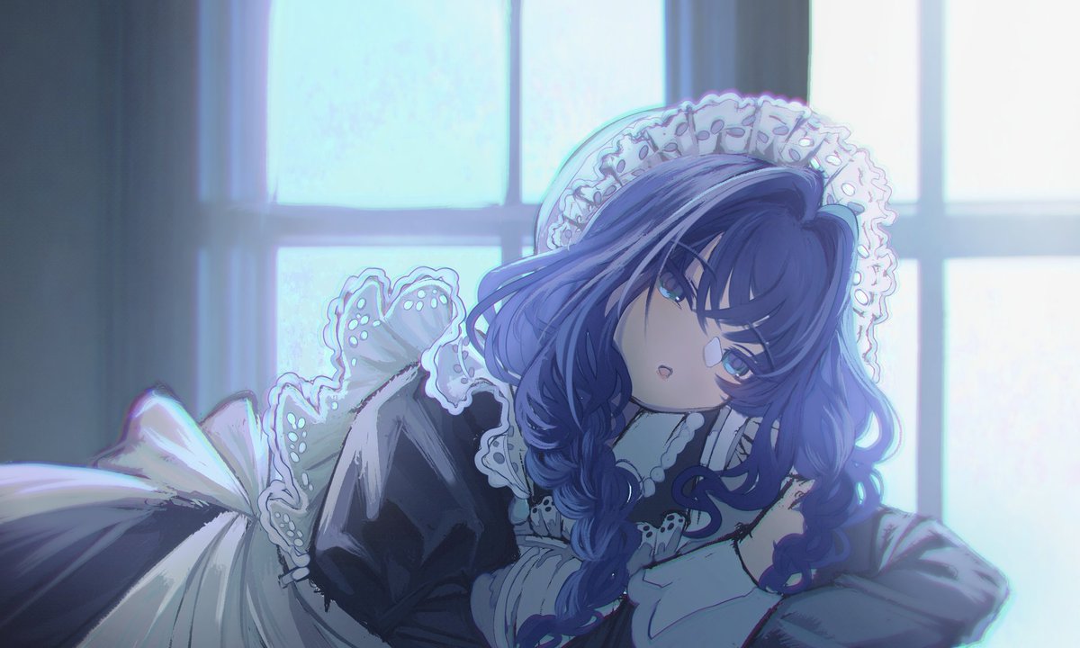 @MythXhu: RT by @ourokronii: #kronillust #クロニーラ #Maid4U ⌛