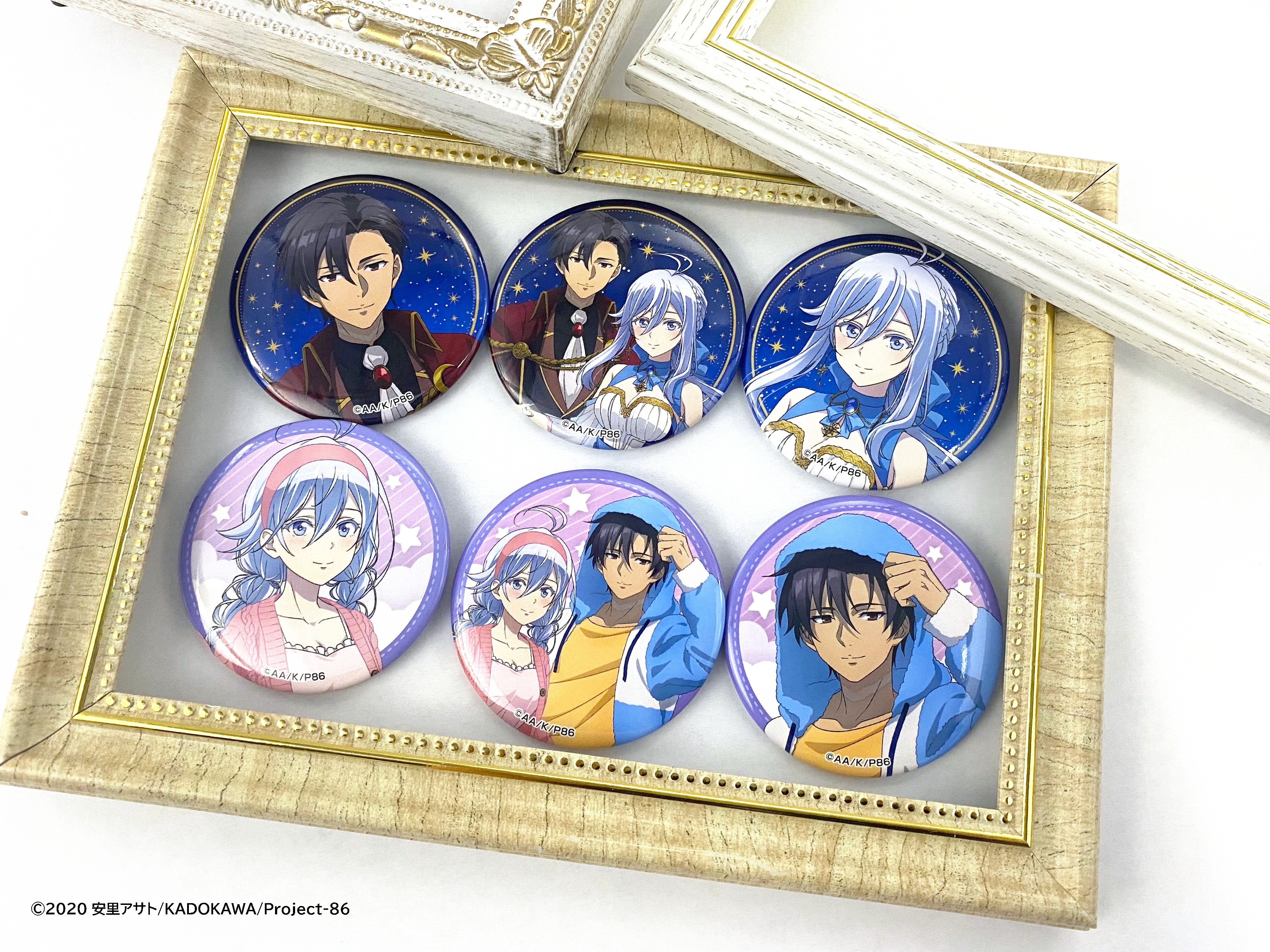 コミケ 限定 オーバーロード スペシャルBOX 絵コンテ アクリル バッジ レア Yostar OFFICIAL SHOP ONLINE / オペレーターIDパス風アクリル