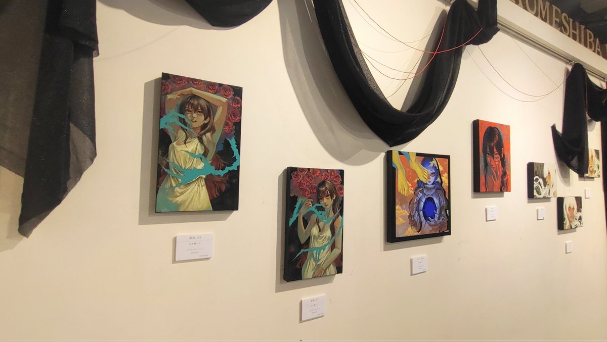 KL_8og's tweet image. #交久瀬ノア個展_波
いよいよ本日最終日となりました。
18時クローズとなりますのでお越しの際はご注意ください。
最後までよろしくお願いいたします。