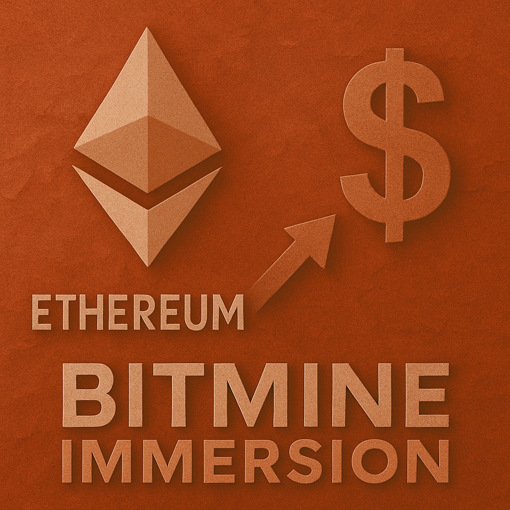 BITMINE IMMERSION SAYS ETH COULD REACH $60,000 ETH treasury firm BitMine  Immersion believes Ethereum could surge to $60,000, referencing replacement  value models from multiple research firms. Source: @Cointelegraph