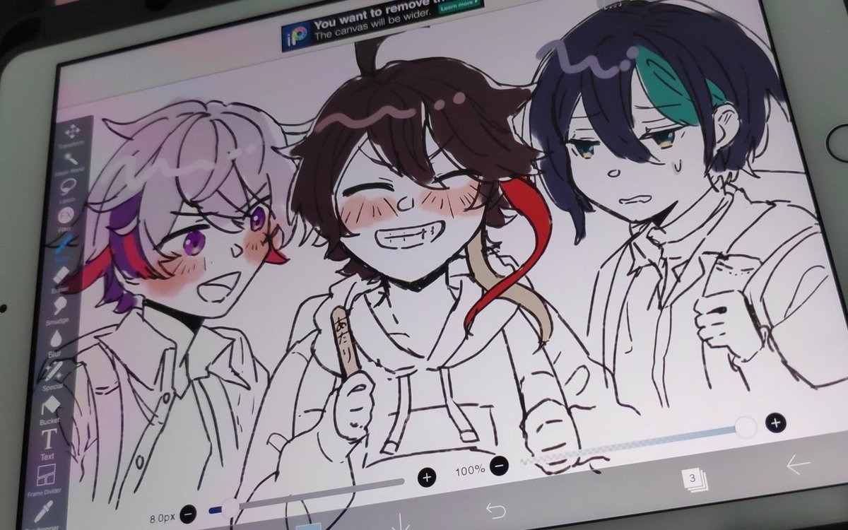 konachaa17's tweet image. Reupload
I miss 飯屋 so much
#さ絵ぐさ #灰画 #絵スコート
