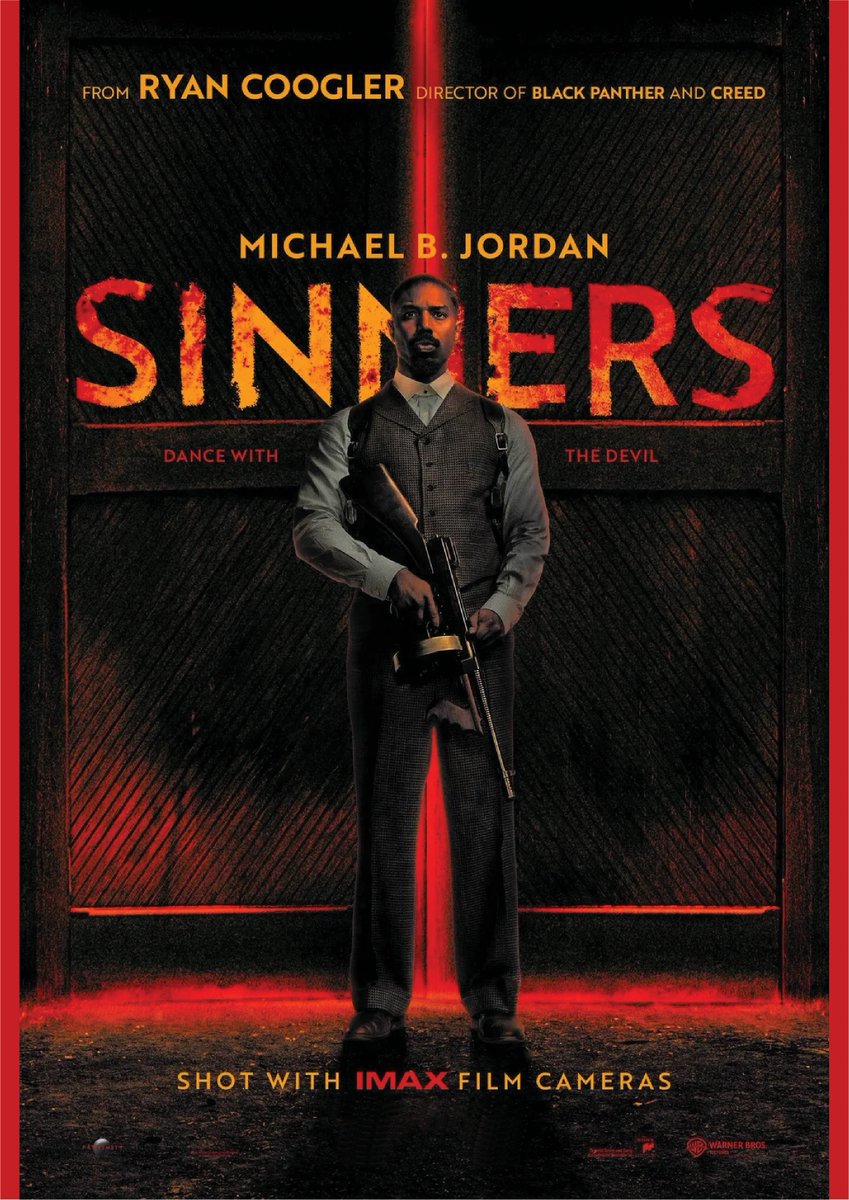 『ブラックパンサー』
『クリード チャンプを継ぐ男』
のゴールデンタッグ
ライアン･クーグラー監督
マイケル B ジョーダン主演

アメリカ近代史の闇を切り裂く怪作にして快作

『罪人たち』

出町座での上映のすべての予定が出ました。

8/1 金 ▶︎ 13:05-（15:30終）
8/2 土 ▶︎