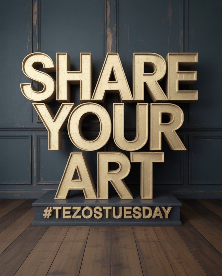 #MadeCommunity1
#MadeArtBridge 

          Good morning everyone 

Share your unique #TezosTuesday artwork and inspire the community with your vision let your imagination shine by displaying the effort and originality you bring to every creation!