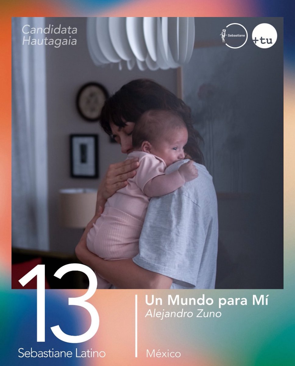 #UnMundoparaMi de <a href="/alexzuno/">Alejandro Zuno</a> competirá por el XIII Premio <a href="/SebastianeAward/">Premio Sebastiane</a> concedido por <a href="/Gehitu_Elkartea/">Gehitu LGTBI+</a> para el filme latinoamericano que mejor represente la defensa de las reivindicaciones y valores de la comunidad LGBTIAQ+👏🏻💛💜#OrgulloMexicano <a href="/DelgadoAndres_/">Andrés Delgado</a> <a href="/silvnavarro/">Silvia Navarro</a>