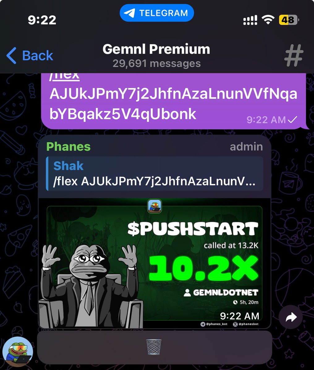 GemnlDotNet's tweet image. #PUSHSTART 10.2x 

Premium High Volume Alerts: Gemnl.net
Free Alerts: t.me/GemnlFree