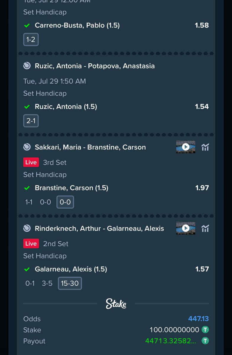 Mrbankstips's tweet image. 447 ODDS ✅✅✅✅✅✅✅✅✅

227 ODDS ✅✅✅✅✅✅✅✅✅

$100k community win won yesterday 🔥🔥🔥🔥🔥🔥🔥🔥 ✅✅✅

BOOMGRATULATIONS ✅✅✅✅✅✅

Don’t sleep on t.me/MrBanksFreeCha…

Join stake via stake.com/?c=f213c5ba25&amp;amp;…

This new season is going to absolutely cook 🔥🔥🔥🔥