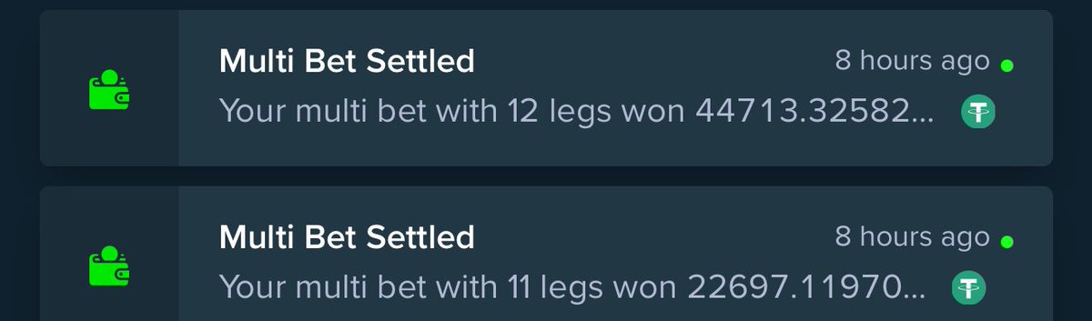 Mrbankstips's tweet image. 447 ODDS ✅✅✅✅✅✅✅✅✅

227 ODDS ✅✅✅✅✅✅✅✅✅

$100k community win won yesterday 🔥🔥🔥🔥🔥🔥🔥🔥 ✅✅✅

BOOMGRATULATIONS ✅✅✅✅✅✅

Don’t sleep on t.me/MrBanksFreeCha…

Join stake via stake.com/?c=f213c5ba25&amp;amp;…

This new season is going to absolutely cook 🔥🔥🔥🔥