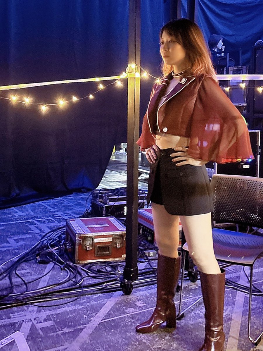 mayn_tw's tweet image. おまけ。オベリスク前。
知らん間に撮られてました📸

楽しかったなー！
オフィシャルレポートの写真も楽しみ🩷

#ギャラクシーライブ