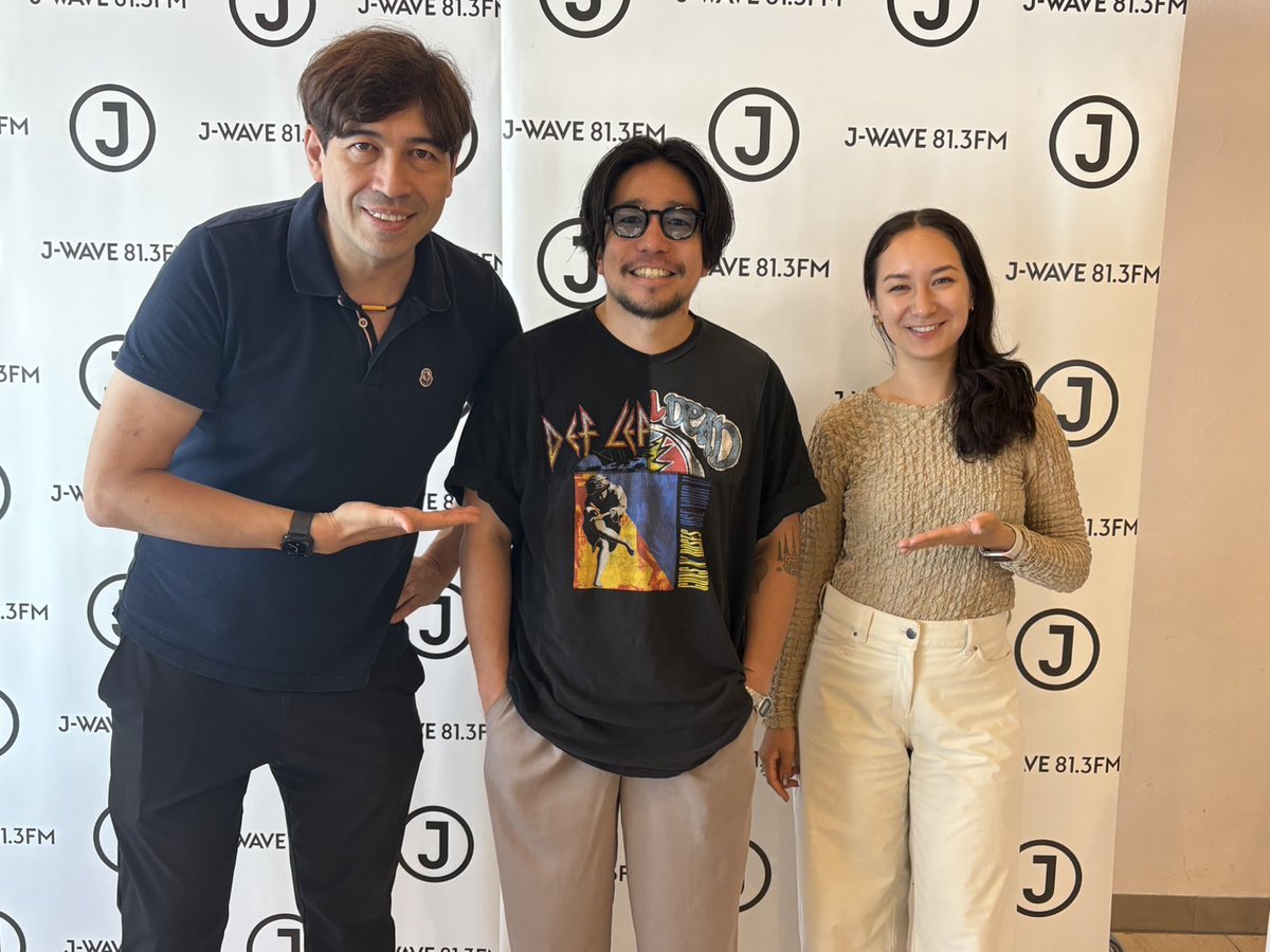 J-WAVE STEP ONE (@stepone813) on Twitter photo 【MUSIC+1】
ゲストに、
#MichaelKaneko さんをお迎え!
先月リリースした新曲
「 Blur feat. Yokkorio 」
についてお話伺います✨
フジロックレポートも!
番組を聴く
→ radiko.jp/share/?sid=FMJ…
#jwave #stepone813 #radiko <a href="/michael_kaneko/">Michael Kaneko</a> 【MUSIC+1】
ゲストに、
#MichaelKaneko さんをお迎え!
先月リリースした新曲
「 Blur feat. Yokkorio 」
についてお話伺います✨
フジロックレポートも!
番組を聴く
→ radiko.jp/share/?sid=FMJ…
#jwave #stepone813 #radiko <a href="/michael_kaneko/">Michael Kaneko</a>