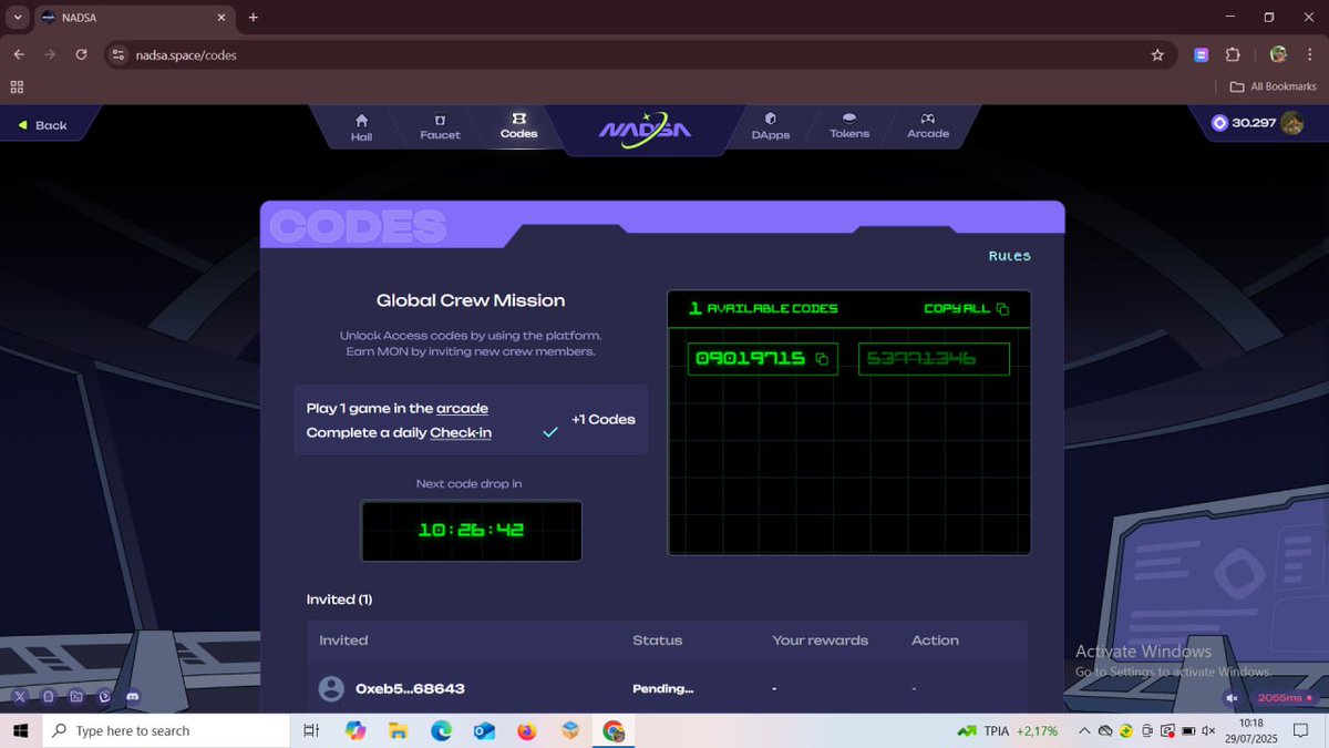 if you want the nadsa code in the monad ecosystem 
gmonad <a href="/monad/">Monad</a> <a href="/0xNADSA/">NADSA (mainnet arc)</a>