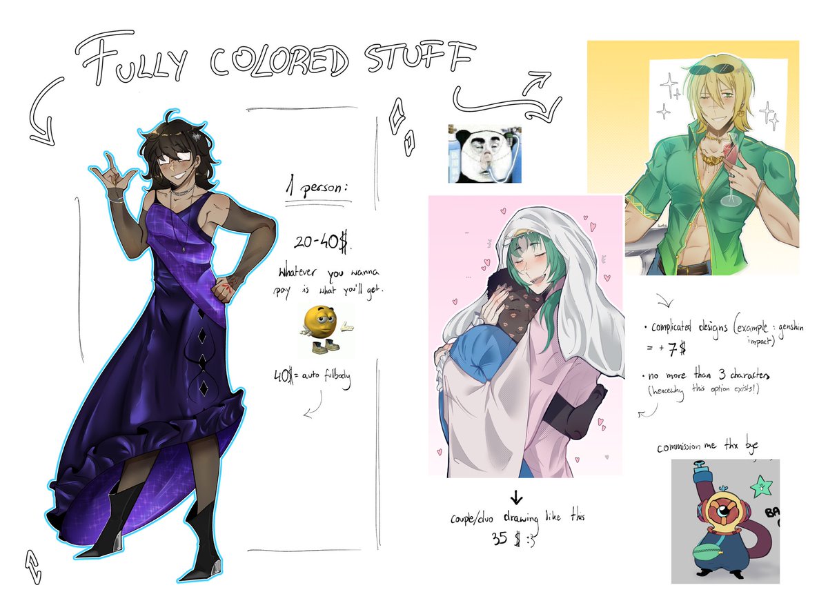 ifoundfish's tweet image. reopening c0mms 🍮 dm me 🙂‍↕️