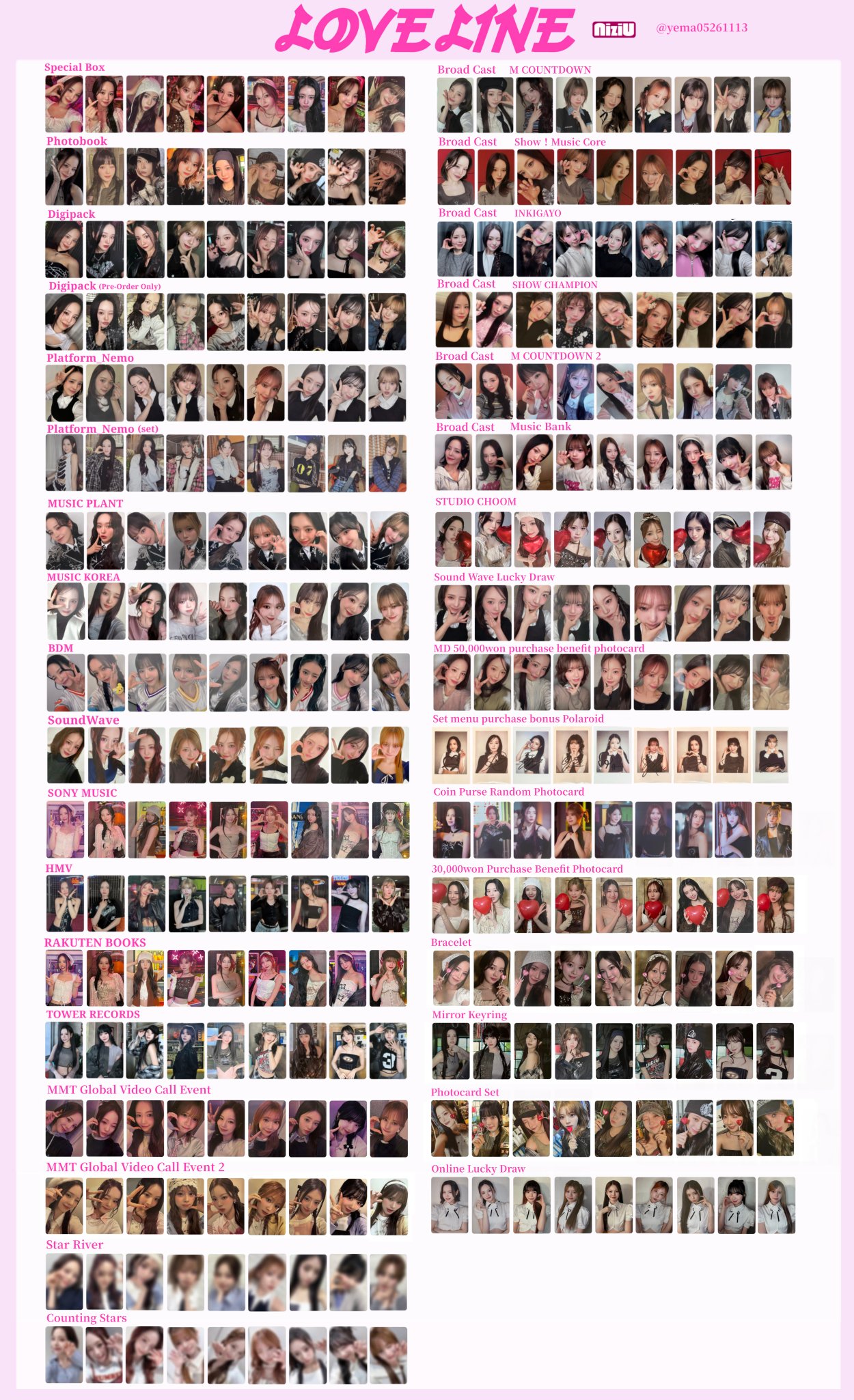 niziuトレカ一覧 - Search / X