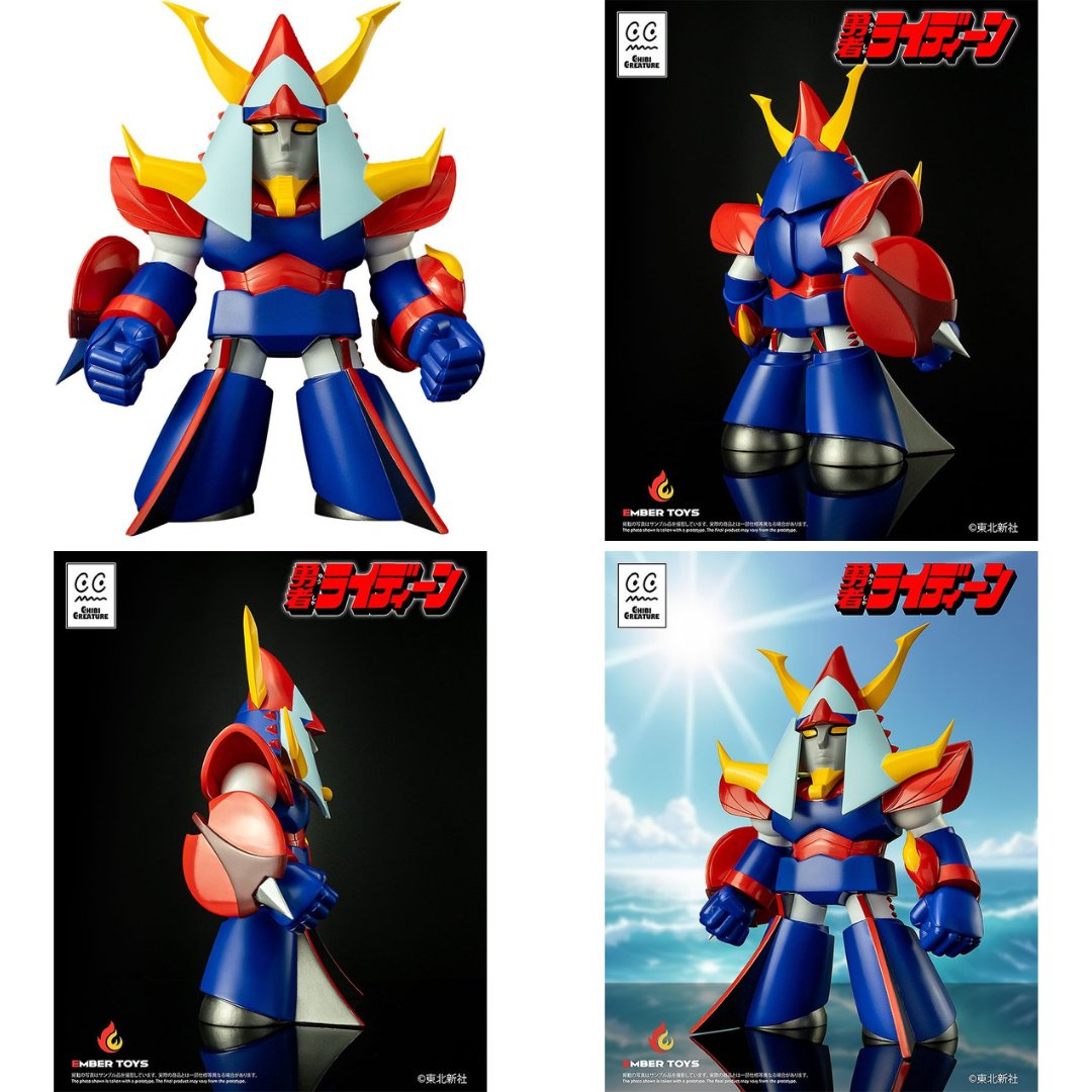 2025年11月発売予定⚡「Chibi Creature ライディーン」が勇者の名に