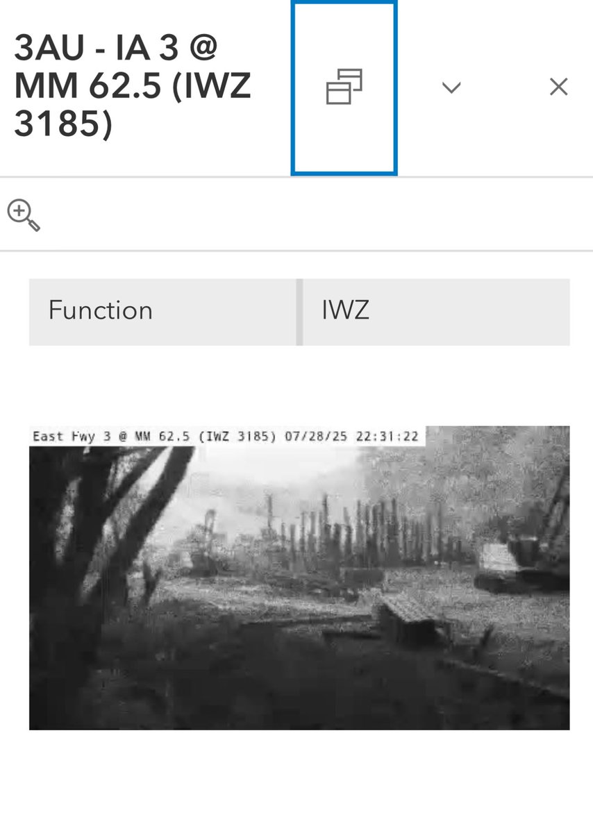 Not sure what’s going on here. IDOT webcam near Cherokee, Iowa. #iawx