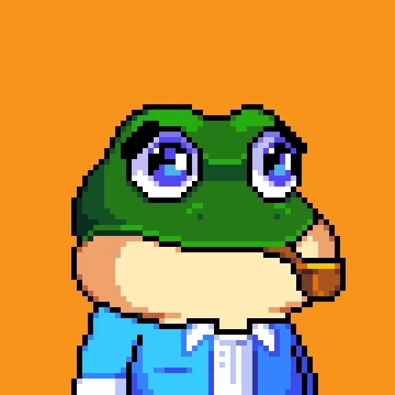 BitcoinFrogs's tweet image. Ribbit