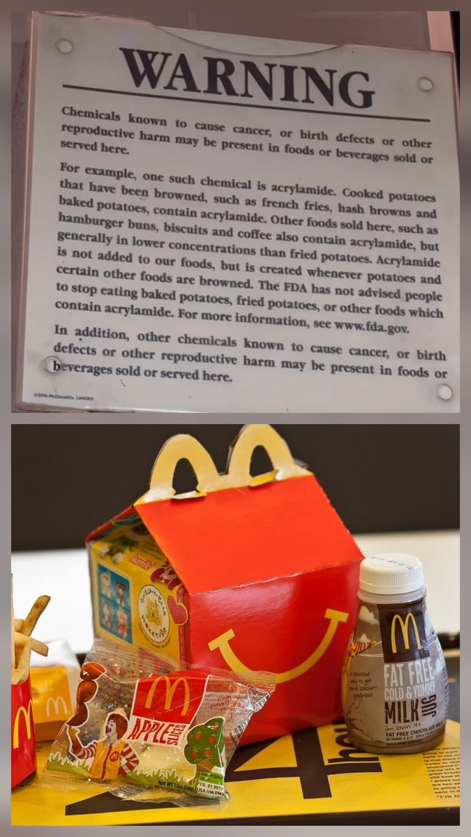 Mcdonald's has posted "WARNING SIGNS" 
 at their locations🤯
