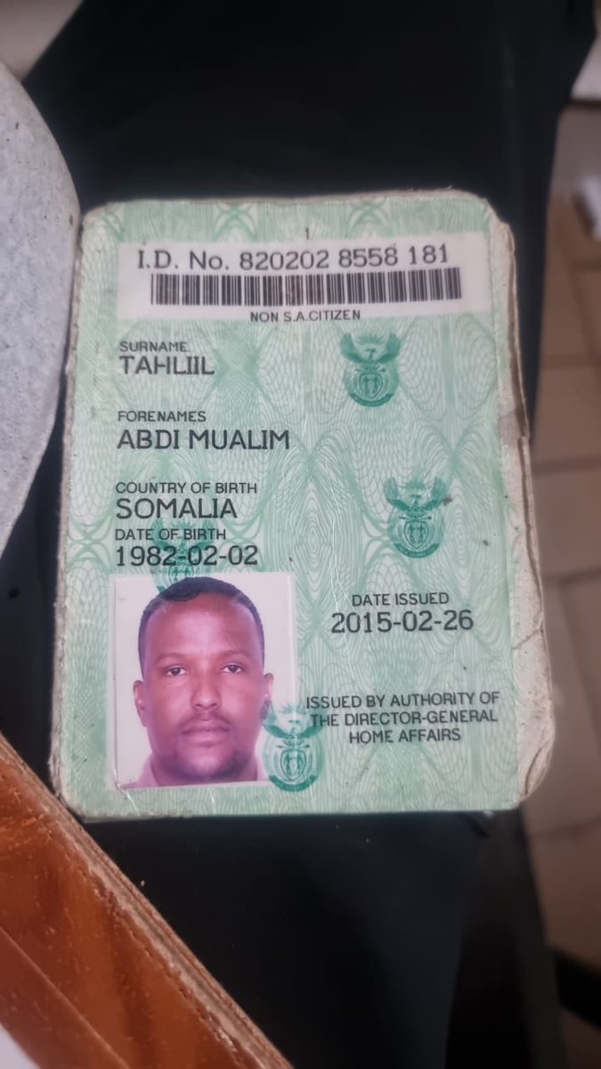 Dudula News (@patrioticmedia1) on Twitter photo FROM OUR DM
The writer came across this ID document and is asking for help to see if it is valid.
<a href="/SaveS12943/">MEB40122141 SA1st -MEB</a> FROM OUR DM
The writer came across this ID document and is asking for help to see if it is valid.
<a href="/SaveS12943/">MEB40122141 SA1st -MEB</a>