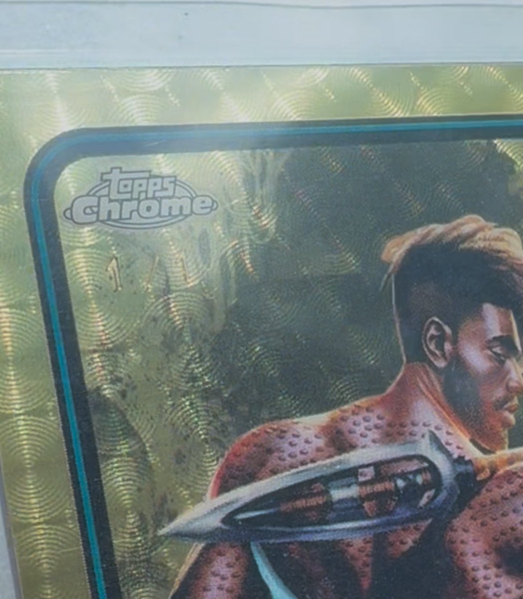 Just pulled a 1/1 Killmonger from the ‘25 Marvel Topps Chrome 🔥
Snagged it in a break on Whatnot — absolute monster hit! 💥 #ToppsChrome #MarvelCards #WhatnotBreaks #Killmonger
#michaelbjordan