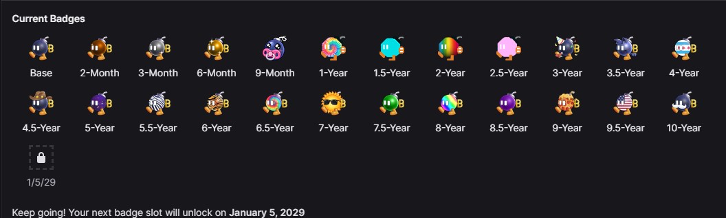 impressive. very nice.  lets see Paul Allen's sub badges.