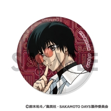 サカモトデイズ 南雲 アニメイト特典 グリッター缶バッジ ASIAN STYLE