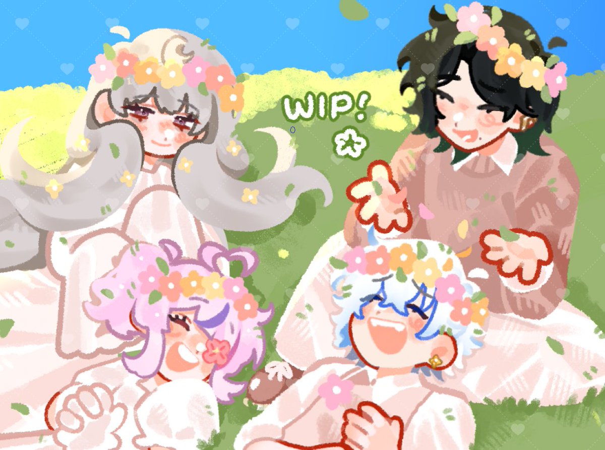 (WIP!) Sniffle sob...my shaylas.,,