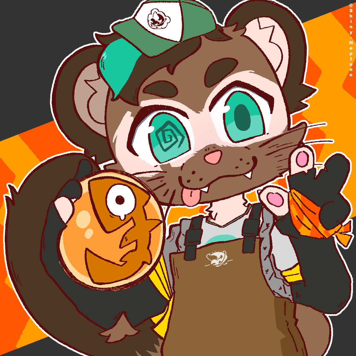 Is that the legendary Salmon Runner SomeFerret!? A little birdie told me you can watch their streams on twitch.tv/someferret👀ooo~ witness the legend's gameplay