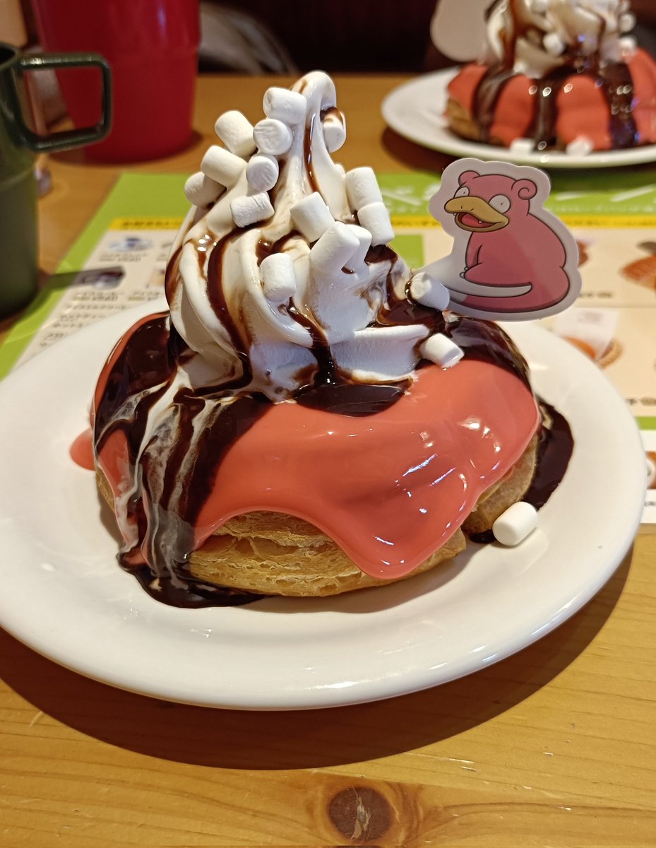 mofu678's tweet image. コメダのモーニングでヤドンシロノワールを選ぶ子どもたち。
パンがイヤだと謎の理由で残して95%くらい私が食す😕
ゲロあま😇