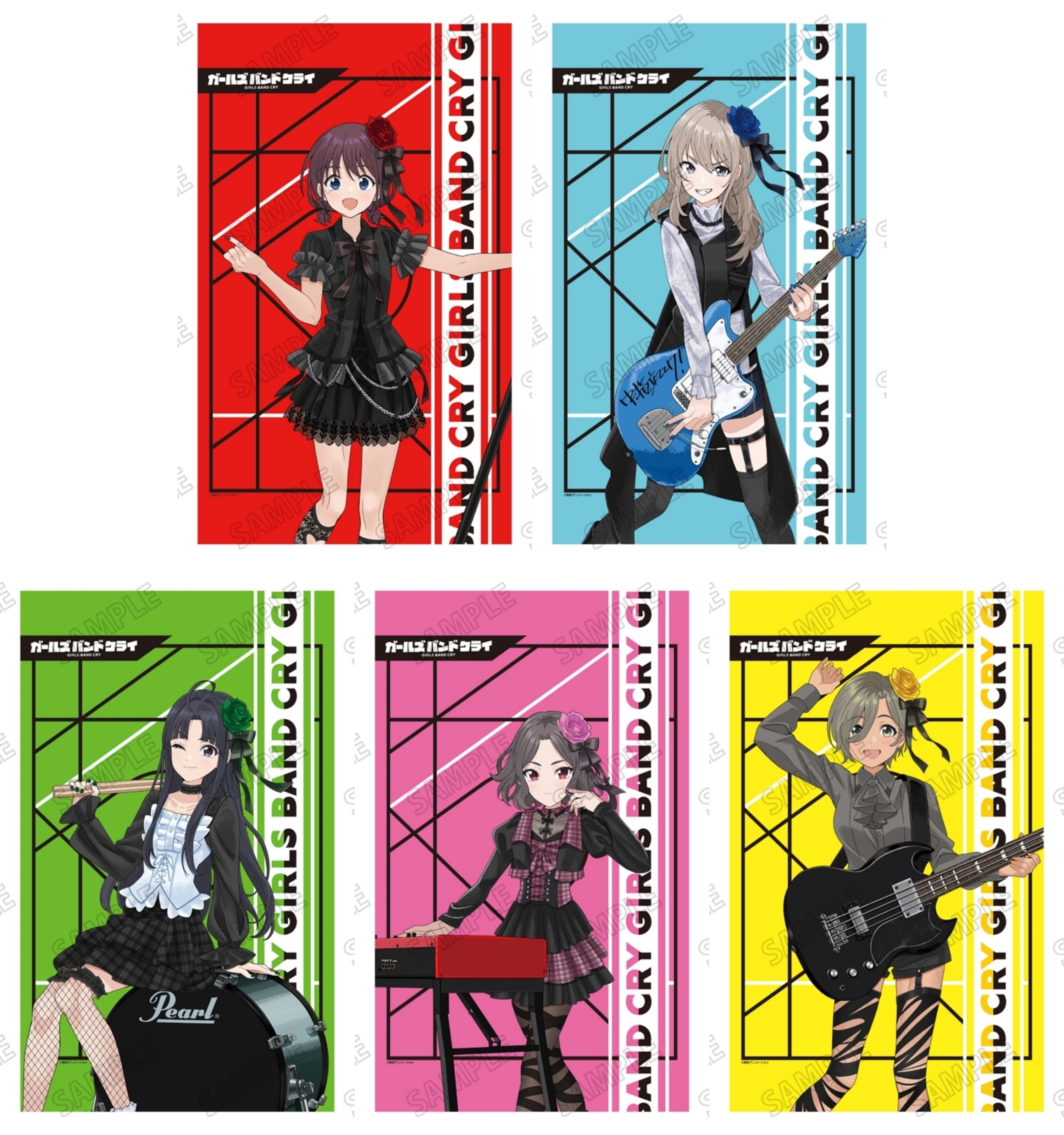 ガールズバンドクライ 非売品限定ポストカード ガルクラ Amazon.co.jp: 特典・限定ガールズバンドクライ ポストカード