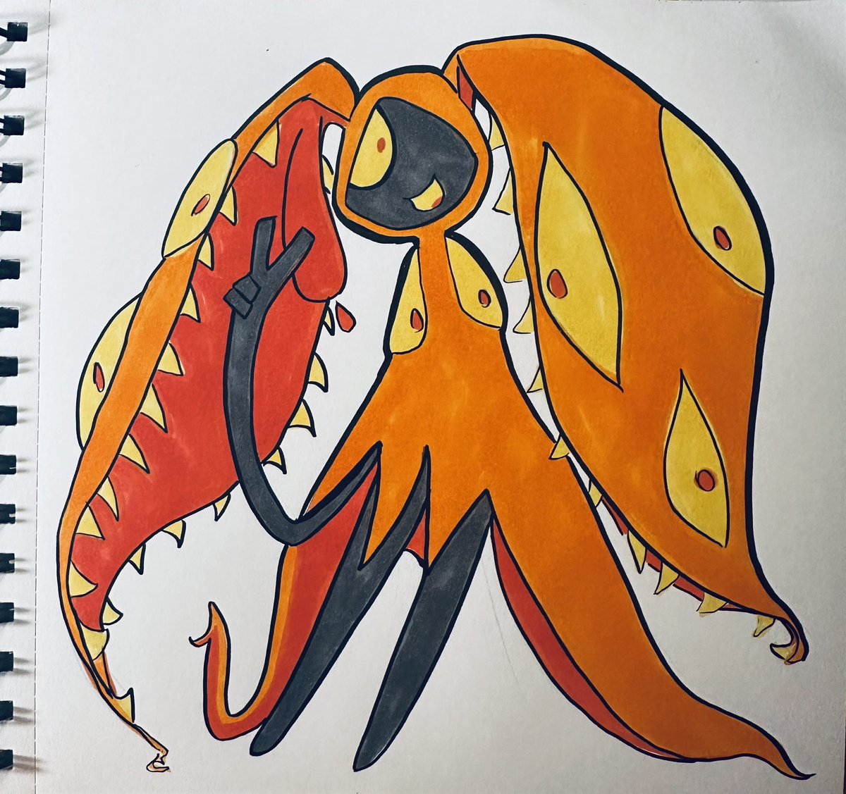 Scooterrrz's tweet image. Today’s artfight attacks!! It won’t let me submit Pirrot for @stale_pancakes yet but SOON. And Hecat for @anibunny !
#artfight2025
#catbeedoodles