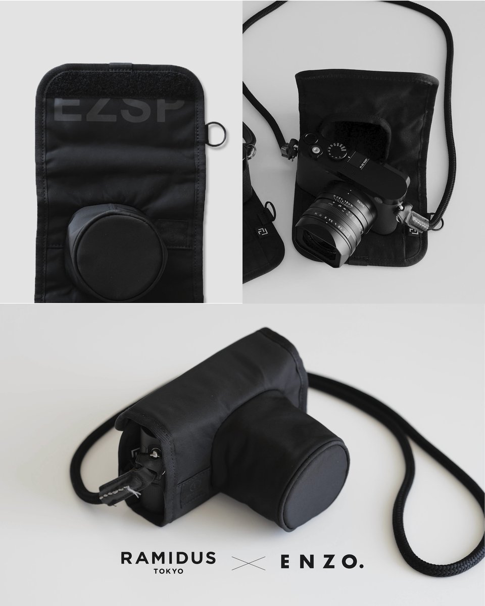 ENZO SHOP × RAMIDUS
ENZO SHOPとのコラボレーションカメラケースの最新作 CAMERA CASE Ver.3 を製作しました。
2025年8月1日(金)12:00よりENZO SHOPの無料メルマガ・LINE登録者のみ予約開始、8月8日(金)12:00よりENZO SHOP店舗、公式サイトで発売を予定しております。
ramidustokyo.com/blogs/news/202…