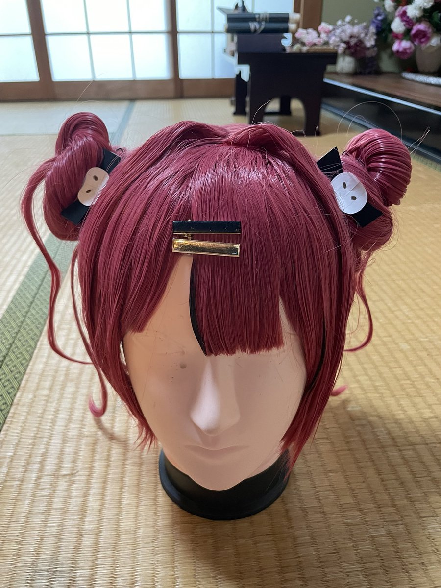 hijirika1229's tweet image. 髪飾り忘れてまた錬成しましたそろそろレイヤー引退した方がいい(；；)