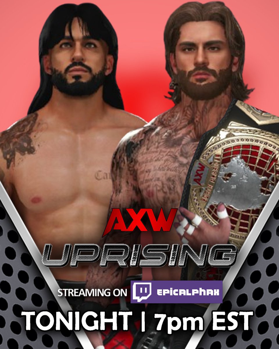 Jake Wulf is looking to avenge <a href="/crownebby/">crowne</a>... as he faces <a href="/GodFatherBlizz/">Barry Barnes</a>!

Will Barry come out on top once again?

#AXWUprising

Tonight @ 7pm EST | twitch.tv/epicalphax