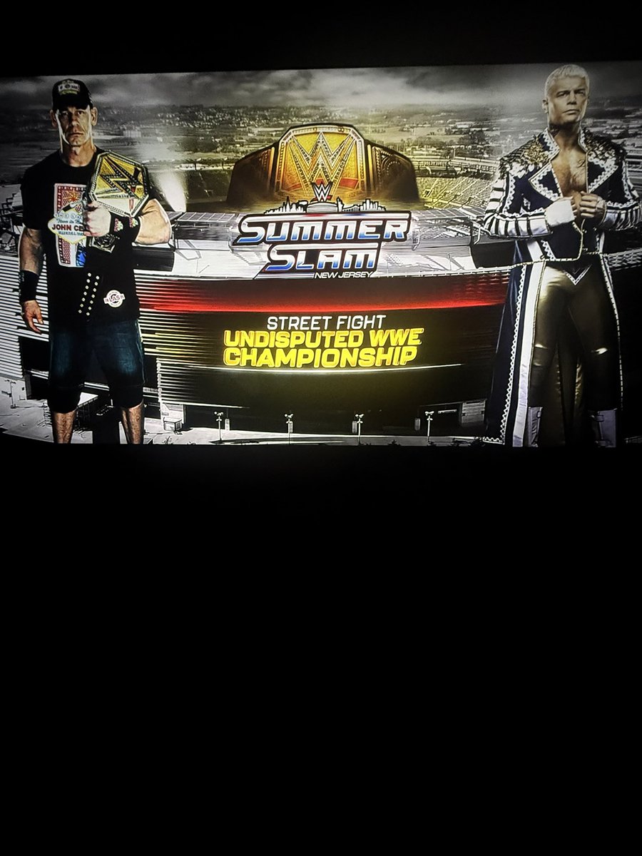 MichNightMares's tweet image. Yall Cody and Champ Cena for the last time face to face on this Friday Night Smackdown go home show before their big Summerslam match for undisputed WWE Championship in Street Fight this Sunday night for night 2 main event I am so excited and happy I will be supporting and…