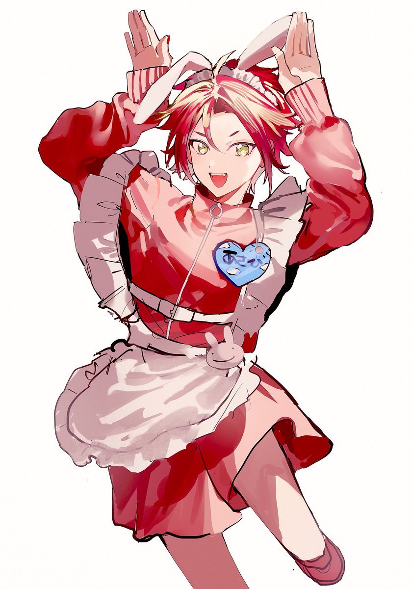 G76B1's tweet image. 女装だしウィヅのジャージメイドだ〜