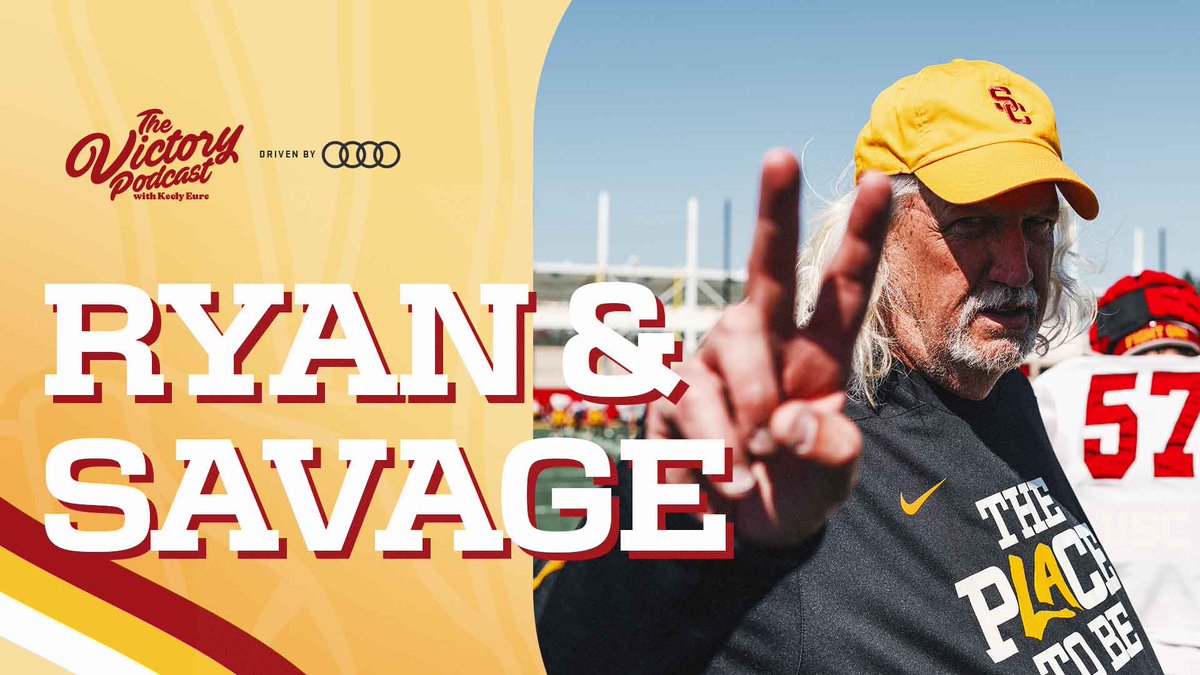 The Victory Podcast with Keely Eure (@victorypodusc) on Twitter photo Summer break is overโฆ and weโre kicking things off with ๐ฅ
<a href="/uscfb/">USC Football โ๏ธ</a>'s <a href="/flowlikerob/">Rob Ryan</a> & <a href="/CoachChadSavage/">Chad Savage</a> join the show to talk all things player development, offseason growth, & 2025 expectations.
Listen & Watch โฌ๏ธ
Apple: apple.co/45axClk
YouTube: bit.ly/45aKZlK Summer break is overโฆ and weโre kicking things off with ๐ฅ
<a href="/uscfb/">USC Football โ๏ธ</a>'s <a href="/flowlikerob/">Rob Ryan</a> & <a href="/CoachChadSavage/">Chad Savage</a> join the show to talk all things player development, offseason growth, & 2025 expectations.
Listen & Watch โฌ๏ธ
Apple: apple.co/45axClk
YouTube: bit.ly/45aKZlK