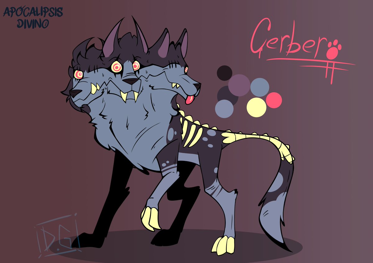 wenas, quiero seguir compartiendo dibujos guardados ^^
Hoy les traigo un dibujo de Cerbero :3

#Cerberus #oc #art #digitalart