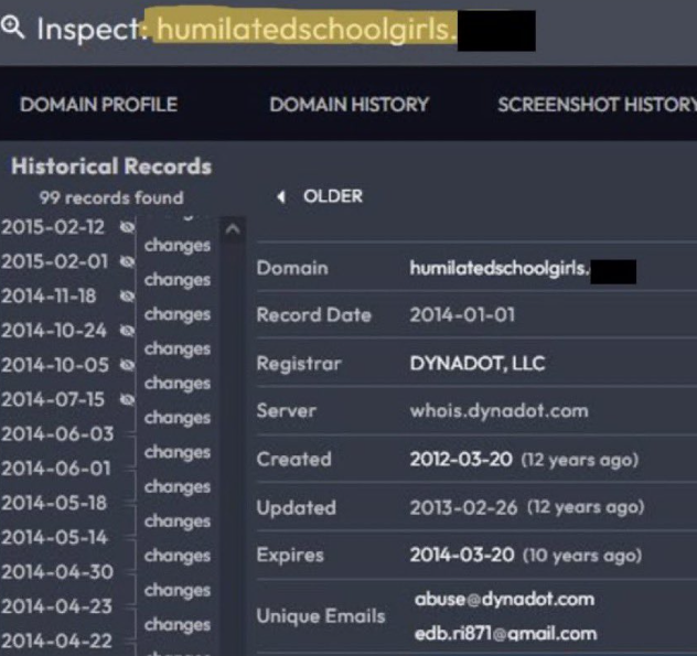 ⏰0⏰ (@0hour1__) on Twitter photo Breaking <a href="/krassenstein/">Brian Krassenstein</a> owned the domain
Humiliated School Girls
Was Jeffrey Epstein shopping on these websites?? Breaking <a href="/krassenstein/">Brian Krassenstein</a> owned the domain
Humiliated School Girls
Was Jeffrey Epstein shopping on these websites??