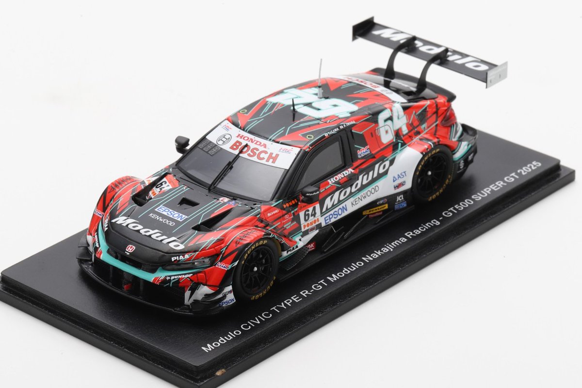 【櫻井】Modulo Civic Type R-GT SUPER GT 超細かいコダワリ満載！ Modulo CIVIC TYPE R-GTの新カラー