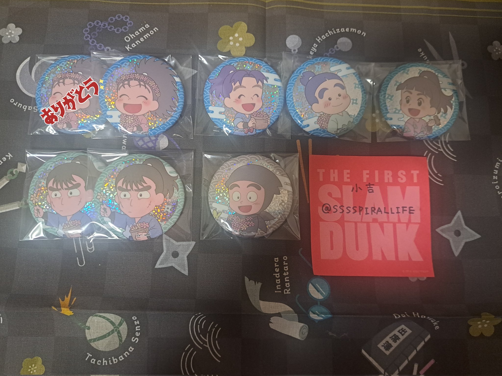 潮 アニカフェ バッジ 予約販売【Virtual Fes 2023香港站 × NIJISANJI EN】Hongko