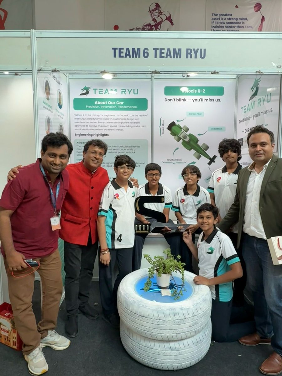Prometheus_Edu's tweet image. When the going got tough.....RYU got tougher! Resilience Award winners at F1 Nationals, let’s hear it for Prometheus power!.