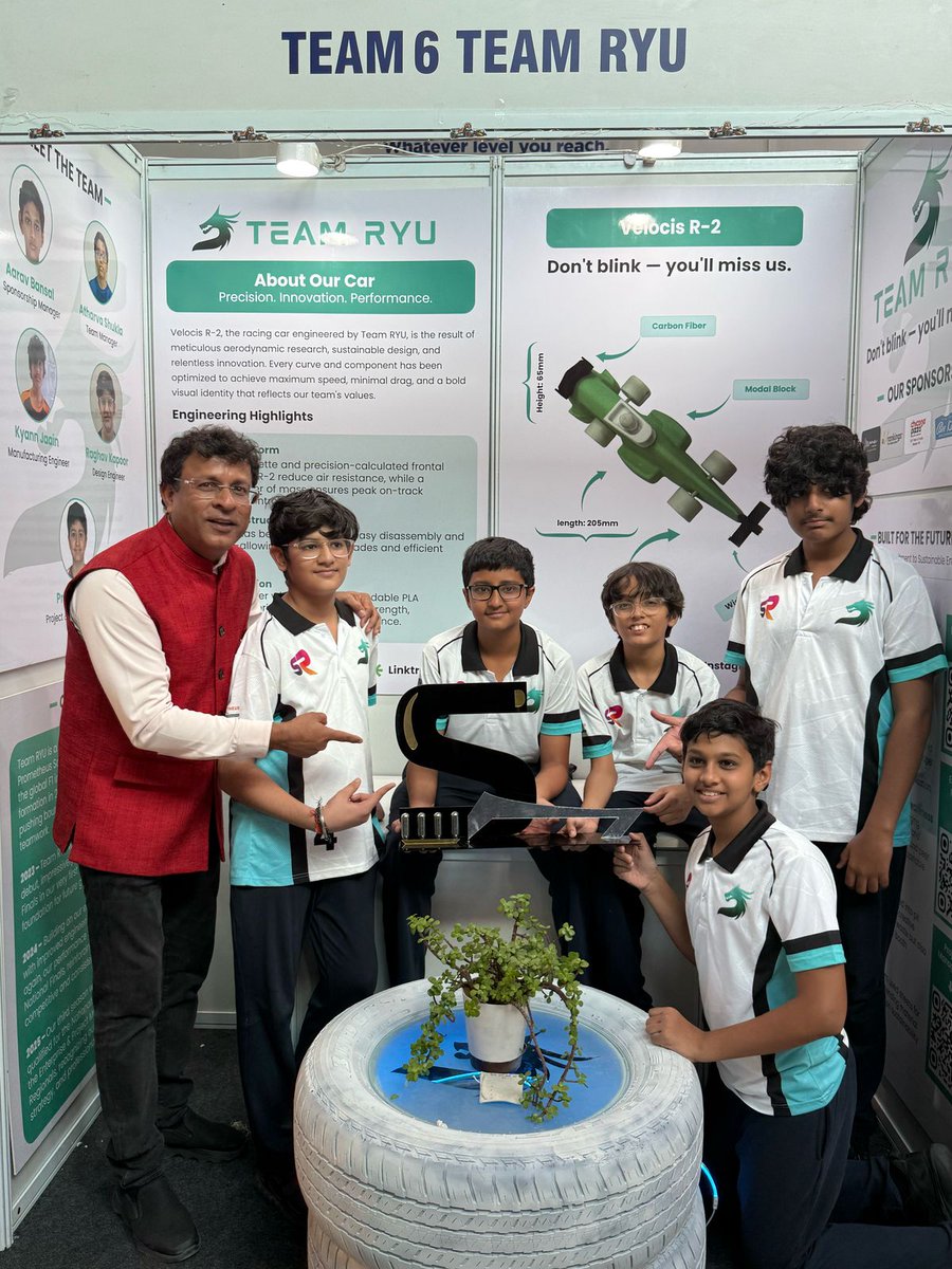 Prometheus_Edu's tweet image. When the going got tough.....RYU got tougher! Resilience Award winners at F1 Nationals, let’s hear it for Prometheus power!.