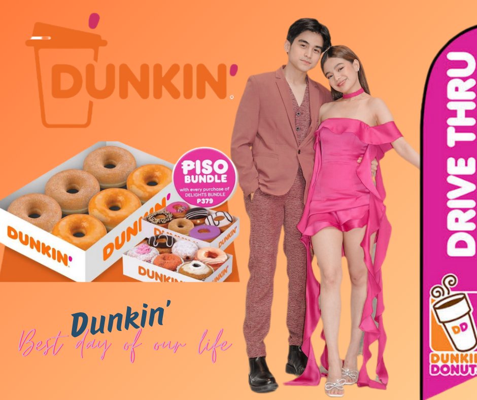 This is the best day of our life. Willca sa Dunkin

WILLCAsarap NG DUNKIN