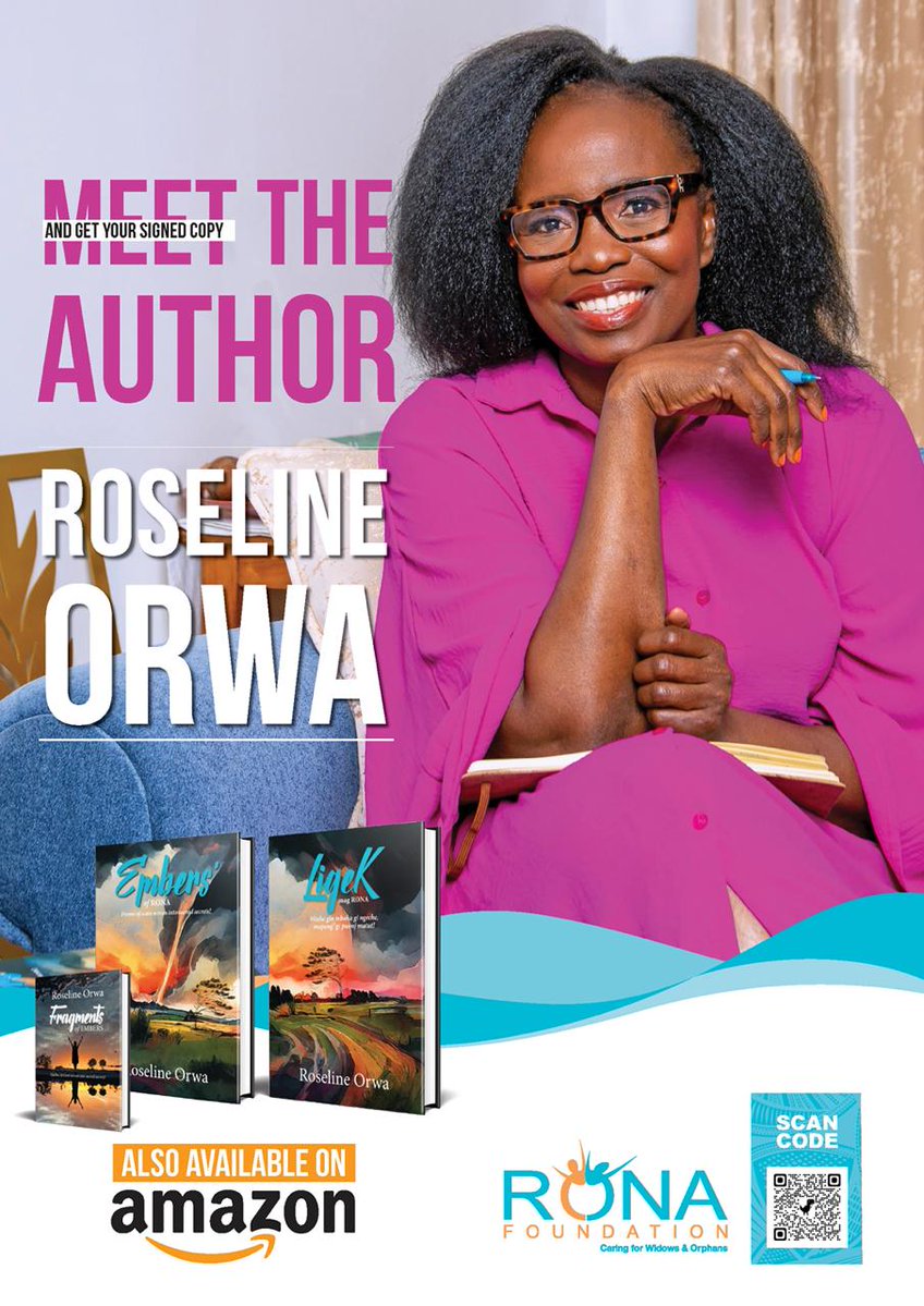 Roseline Orwa (@roselineorwa) on Twitter photo I wrote #EMBERS for anyone who carries fire alone.
For widows whose pain was never named.
Today, we gather — to speak, to heal, to rise.
Join me at the launch.
🕒 3PM | 📍 St. Lwanga House, Ngong Road, Nairobi | 29.7.25
<a href="/RonaFoundation/">Rona Foundation</a>
<a href="/awdf01/">African Women's Development Fund</a>
#EmberCircle #WidowVoice I wrote #EMBERS for anyone who carries fire alone.
For widows whose pain was never named.
Today, we gather — to speak, to heal, to rise.
Join me at the launch.
🕒 3PM | 📍 St. Lwanga House, Ngong Road, Nairobi | 29.7.25
<a href="/RonaFoundation/">Rona Foundation</a>
<a href="/awdf01/">African Women's Development Fund</a>
#EmberCircle #WidowVoice