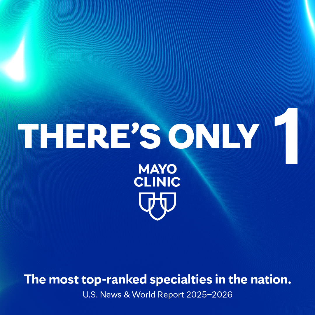 For the 36th consecutive year since U.S. News &amp; World Report launched its "Best Hospitals" rankings, Mayo Clinic again ranks at the top of the 2025–2026 list. 

Read more: mayocl.in/4716aJm