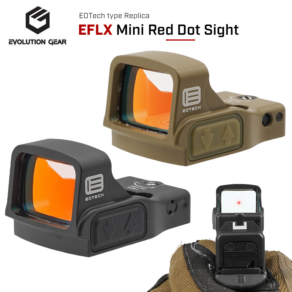 airgunmarketjp's tweet photo. 【Evolution EFLXドットサイト レプリカ 好評発売中】
33gの超軽量＆クリアなルビーコーティングレンズで、鮮明なレティクル表示。光量8段階調整で屋内外問わず使い勝手抜群。実物同様の7075アルミボディで堅牢性◎。
詳しくはこちら👇
https://t.co/3vVu7l22Vq
#ドットサイト #EvolutionGear https://t.co/uuplp5Q3Vs