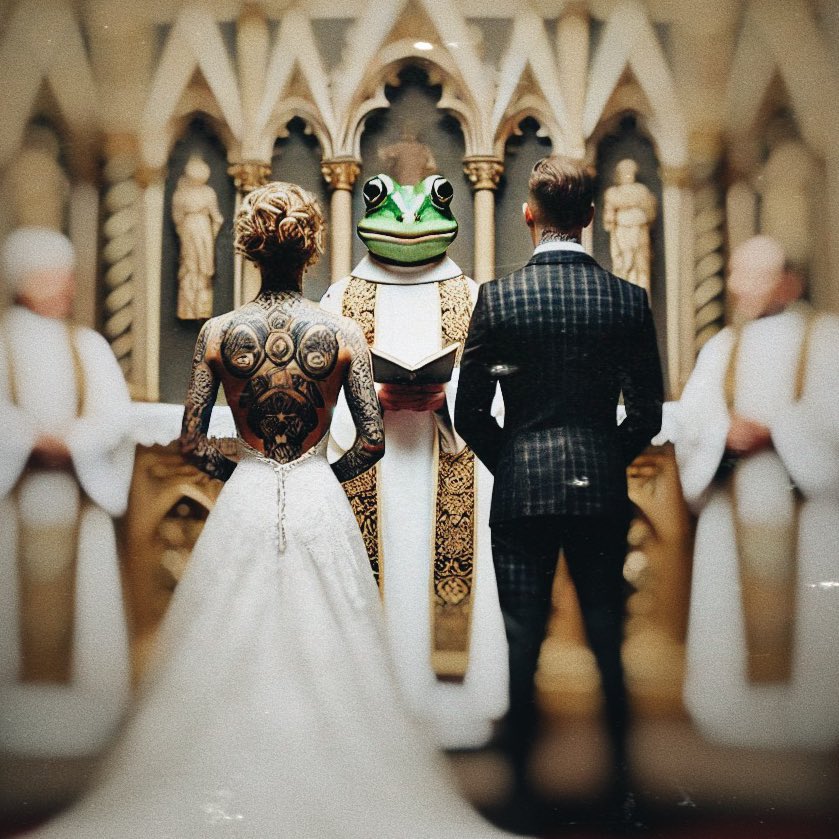 realnjjr's tweet image. “Do you, NJJR, accept her as a pure soul, erasing all her past History, forgetting her body counts, and countless direct deposits, forgetting her collage years, and do you consider her tonight, in your first carnal consummation, a pure innocent and untouched Bambi?”
“I do.”