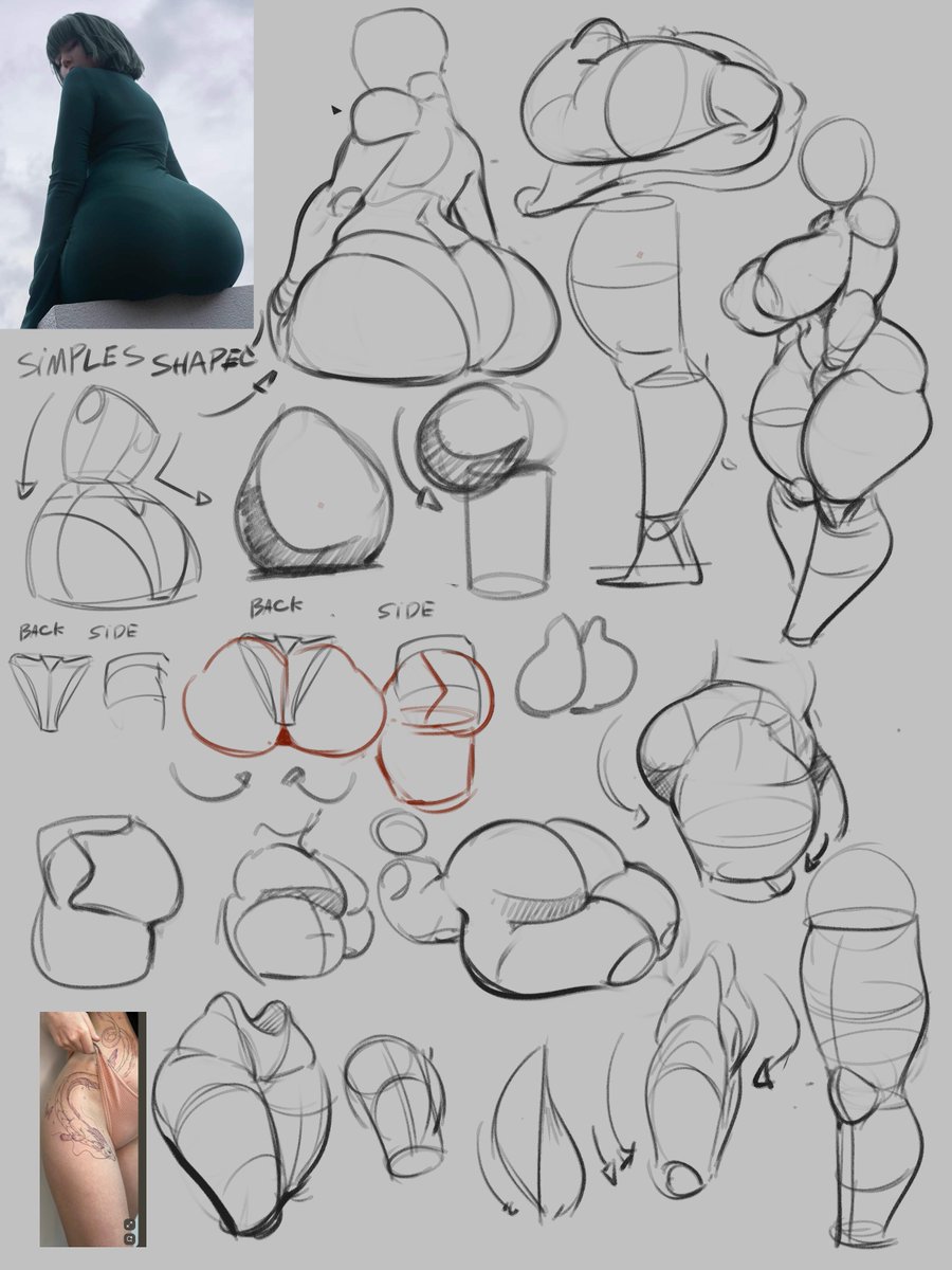 ''butts and some thighs practice'' - DuBetta